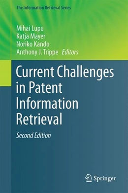 Abbildung von Lupu / Mayer | Current Challenges in Patent Information Retrieval | 2. Auflage | 2017 | beck-shop.de