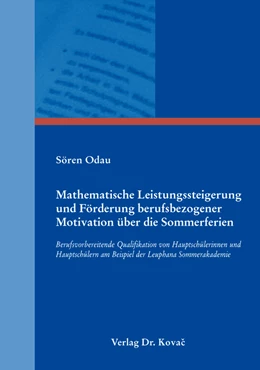 Abbildung von Odau | Mathematische Leistungssteigerung und Förderung berufsbezogener Motivation über die Sommerferien | 1. Auflage | 2016 | 81 | beck-shop.de