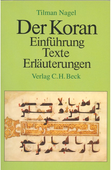 Cover: Tilman Nagel, Der Koran