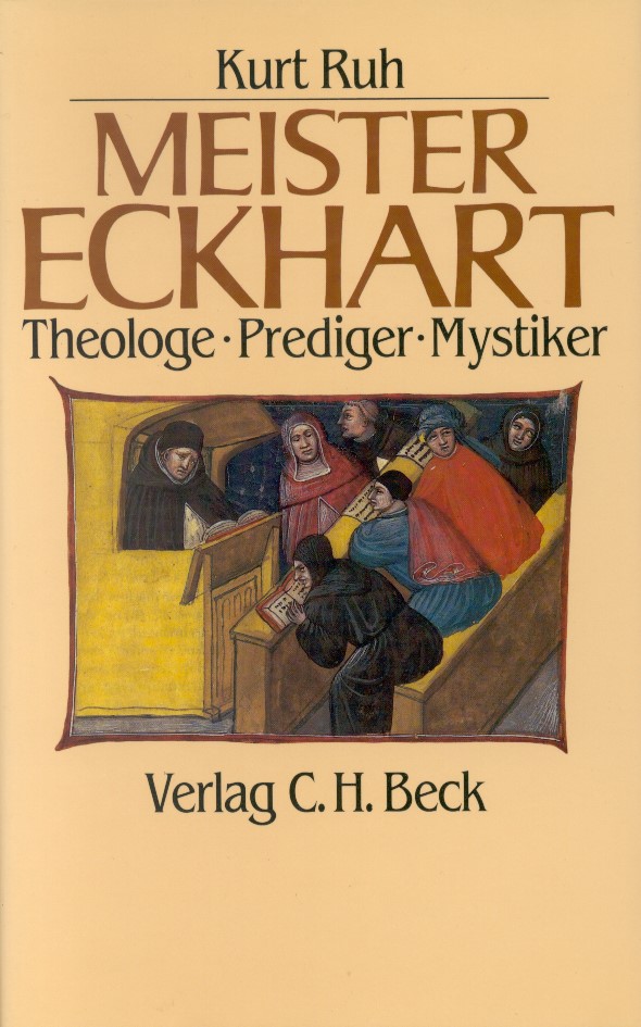 Cover: Ruh, Kurt, Meister Eckhart