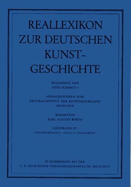 Abbildung von Schmitt, Otto | Reallexikon Dt. Kunstgeschichte 97. Lieferung: Firstbekrönung - Fisch II: Fischarten | 1. Auflage | 1988 | beck-shop.de