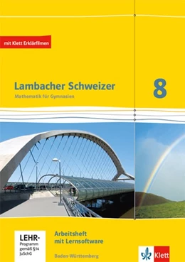 Abbildung von Lambacher Schweizer. 8. Schuljahr. Arbeitsheft mit Lösungsheft und Lernsoftware. Baden-Württemberg | 1. Auflage | 2017 | beck-shop.de
