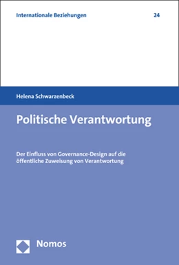 Abbildung von Schwarzenbeck | Politische Verantwortung | 1. Auflage | 2017 | 24 | beck-shop.de