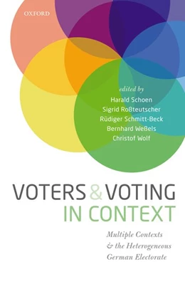 Abbildung von Schoen / Roßteutscher | Voters and Voting in Context | 1. Auflage | 2017 | beck-shop.de