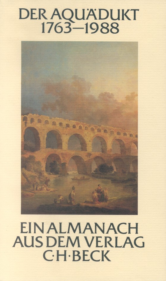 Cover:, Der Aquädukt 1763-1988