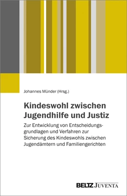 Abbildung von Münder | Kindeswohl zwischen Jugendhilfe und Justiz | 1. Auflage | 2017 | beck-shop.de