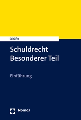 Abbildung von Schäfer | Schuldrecht - Besonderer Teil | 1. Auflage | 2021 | beck-shop.de