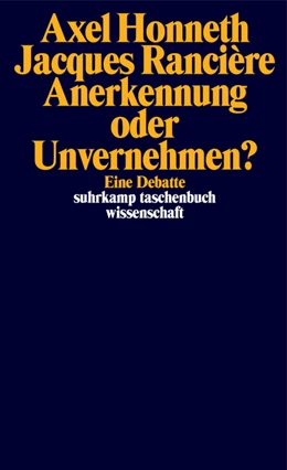 Abbildung von Honneth / Genel | Anerkennung oder Unvernehmen? | 1. Auflage | 2021 | beck-shop.de