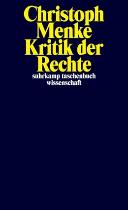 Abbildung von Menke | Kritik der Rechte | 1. Auflage | 2018 | beck-shop.de