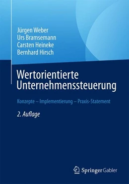 Abbildung von Weber / Bramsemann | Wertorientierte Unternehmenssteuerung | 2. Auflage | 2017 | beck-shop.de