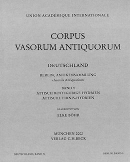 Cover: Böhr, Elke, Corpus Vasorum Antiquorum Bd. 74:  Berlin IX