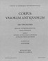 Cover: Böhr, Elke, Corpus Vasorum Antiquorum Bd. 74:  Berlin IX