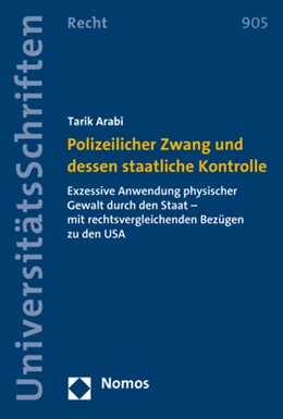 Abbildung von Arabi | Polizeilicher Zwang und dessen staatliche Kontrolle | 1. Auflage | 2017 | 905 | beck-shop.de