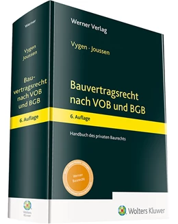 Abbildung von Vygen / Joussen | Bauvertragsrecht nach VOB und BGB | 6. Auflage | 2023 | beck-shop.de