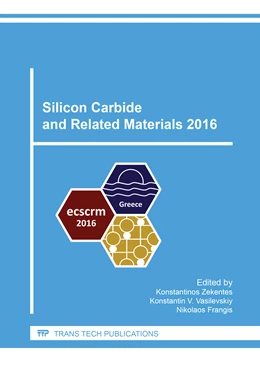 Abbildung von Zekentes / Vasilevskiy | Silicon Carbide and Related Materials 2016 | 1. Auflage | 2017 | beck-shop.de