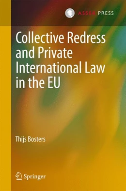 Abbildung von Bosters | Collective Redress and Private International Law in the EU | 1. Auflage | 2017 | beck-shop.de