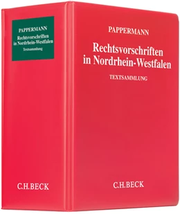 Abbildung von Pappermann | Rechtsvorschriften in Nordrhein-Westfalen | 110. Auflage | 2023 | beck-shop.de