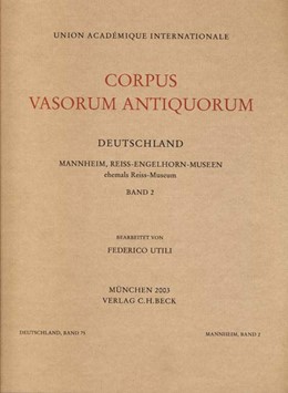 Cover: Utili, Federico, Corpus Vasorum Antiquorum Deutschland Bd. 75  Mannheim Bd. II