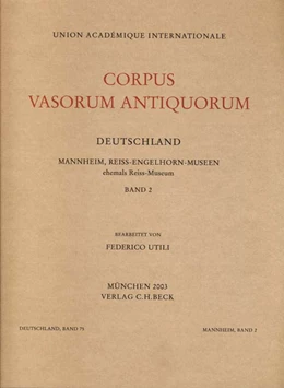 Abbildung von Utili, Federico | Corpus Vasorum Antiquorum Deutschland Bd. 75 Mannheim Bd. II | 1. Auflage | 2003 | Band 75 | beck-shop.de