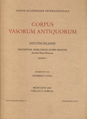 Cover: , Corpus Vasorum Antiquorum Deutschland Bd. 75  Mannheim Bd. II