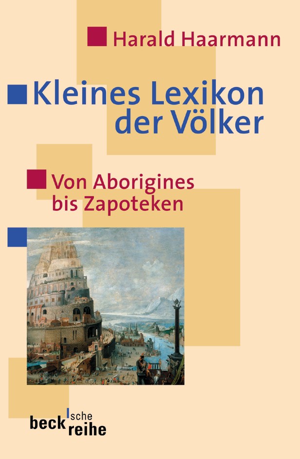 Cover: Haarmann, Harald, Kleines Lexikon der Völker