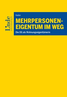 Abbildung von Haiden | Mehrpersoneneigentum im WEG | 1. Auflage | 2017 | beck-shop.de