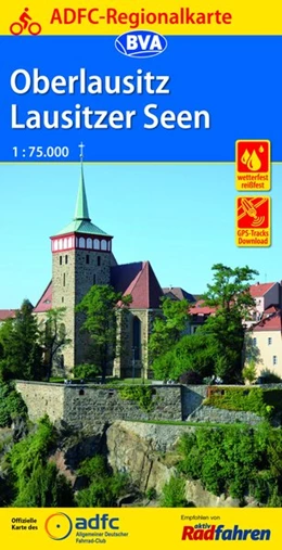 Abbildung von ADFC-Regionalkarte Oberlausitz - Lausitzer Seen 1:75.000 | 5. Auflage | 2017 | beck-shop.de