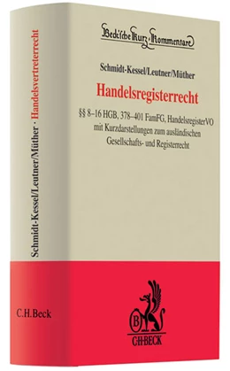Abbildung von Schmidt-Kessel / Leutner | Handelsregisterrecht: HandelsregisterR | 1. Auflage | 2010 | Band 61 | beck-shop.de