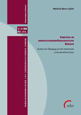 Abbildung von Benz-Gydat | Einstieg in erwachsenenpädagogische Berufe | 1. Auflage | 2017 | beck-shop.de