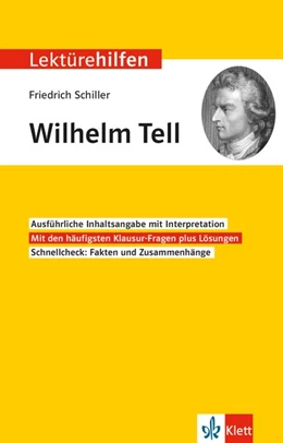 Abbildung von Lektürehilfen Friedrich Schiller 