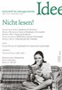 Cover:, Zeitschrift für Ideengeschichte: ZIG - Abo