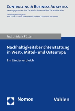 Abbildung von Pütter | Nachhaltigkeitsberichterstattung in West-, Mittel- und Osteuropa | 1. Auflage | 2017 | beck-shop.de