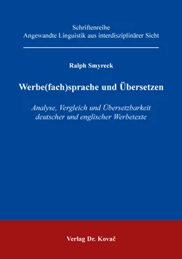 Abbildung von Smyreck | Werbe(fach)sprache und Übersetzen | 1. Auflage | 2017 | 49 | beck-shop.de
