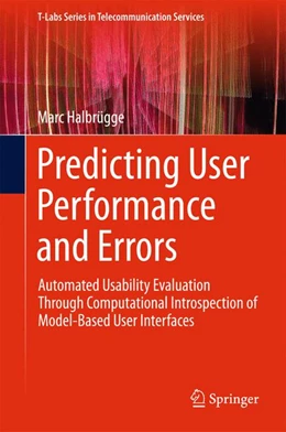 Abbildung von Halbrügge | Predicting User Performance and Errors | 1. Auflage | 2017 | beck-shop.de