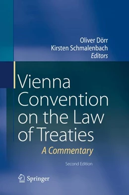 Abbildung von Dörr / Schmalenbach | Vienna Convention on the Law of Treaties | 2. Auflage | 2018 | beck-shop.de