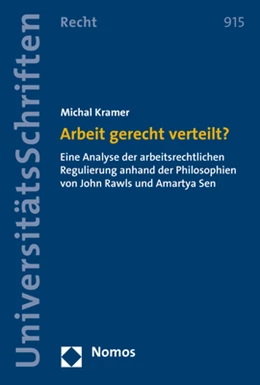Abbildung von Kramer | Arbeit gerecht verteilt? | 1. Auflage | 2017 | beck-shop.de