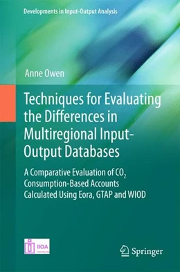 Abbildung von Owen | Techniques for Evaluating the Differences in Multiregional Input-Output Databases | 1. Auflage | 2017 | beck-shop.de