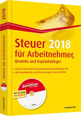 Abbildung von Dittmann / Haderer | Steuer für Arbeitnehmer, Beamte und Kapitalanleger plus CD | 1. Auflage | 2017 | beck-shop.de