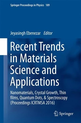 Abbildung von Ebenezar | Recent Trends in Materials Science and Applications | 1. Auflage | 2017 | beck-shop.de