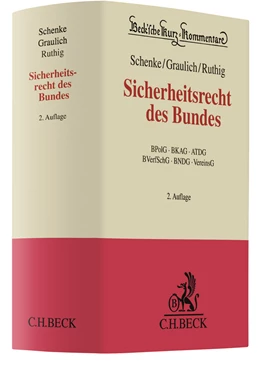 Abbildung von Schenke / Graulich | Sicherheitsrecht des Bundes | 2. Auflage | 2019 | beck-shop.de