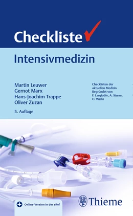Abbildung von Leuwer / Marx | Checkliste Intensivmedizin | 5. Auflage | 2017 | beck-shop.de