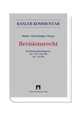 Abbildung von Watter / Bertschinger | Revisionsrecht: RAG | 1. Auflage | 2011 | beck-shop.de