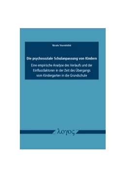 Abbildung von Sturmhöfel | Die psychosoziale Schulanpassung von Kindern | 1. Auflage | 2017 | beck-shop.de