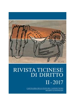 Abbildung von Rivista ticinese di diritto: RtiD: I - 2017 | 1. Auflage | 2017 | beck-shop.de
