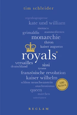 Abbildung von Schleider | Royals. 100 Seiten | 1. Auflage | 2017 | beck-shop.de