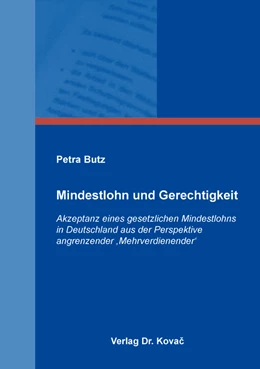 Abbildung von Butz | Mindestlohn und Gerechtigkeit | 1. Auflage | 2017 | 218 | beck-shop.de