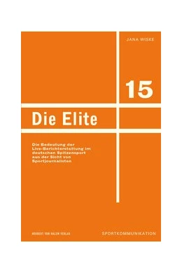 Abbildung von Wiske | Die Elite | 1. Auflage | 2017 | 15 | beck-shop.de