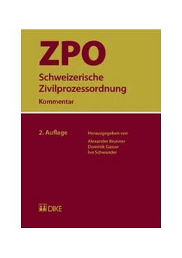 Abbildung von Brunner / Gasser | Schweizerische Zivilprozessordnung ZPO | 2. Auflage | 2016 | beck-shop.de