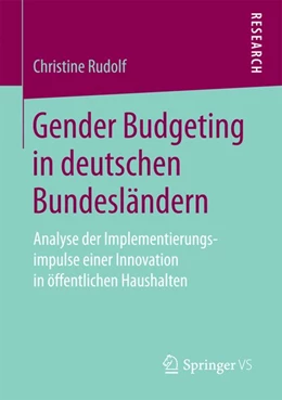 Abbildung von Rudolf | Gender Budgeting in deutschen Bundesländern | 1. Auflage | 2016 | beck-shop.de