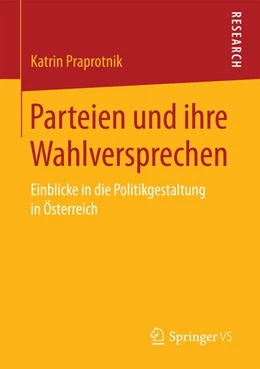 Abbildung von Praprotnik | Parteien und ihre Wahlversprechen | 1. Auflage | 2016 | beck-shop.de